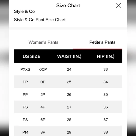 NWT Style & Co Green Women's Capris Pants Size 2 Petite - Picture 6 of 6